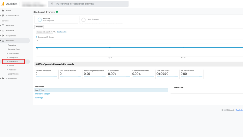 Analytics Site Search How To Maximize Google Analytics Metrics As A Web Designer — Takeaways From Our Webinar With Andy Crestodina 3